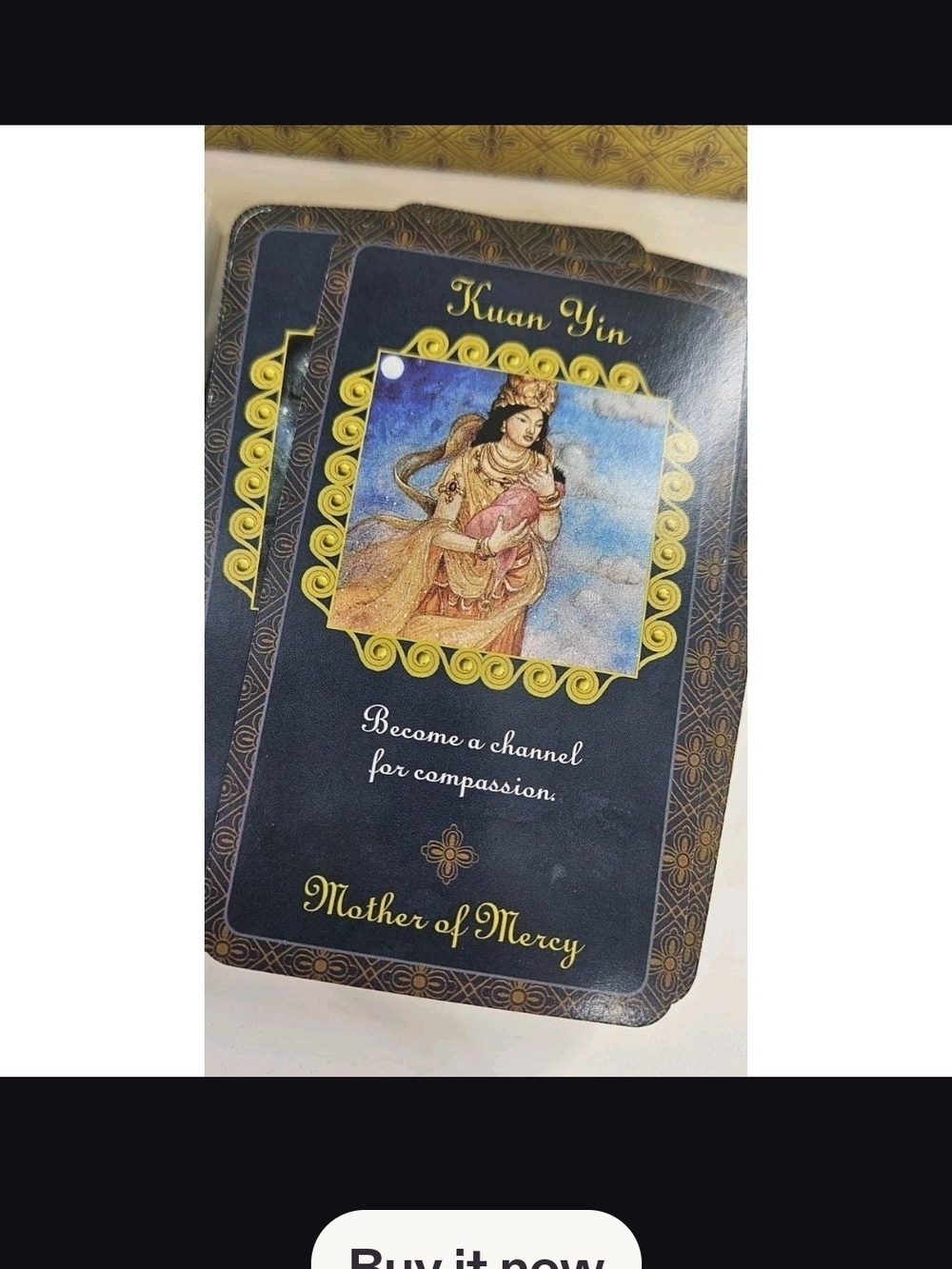 Goddess Inspiration Oracle Deck- With Guidebook- Out Of Print. - Picture 10 of 11